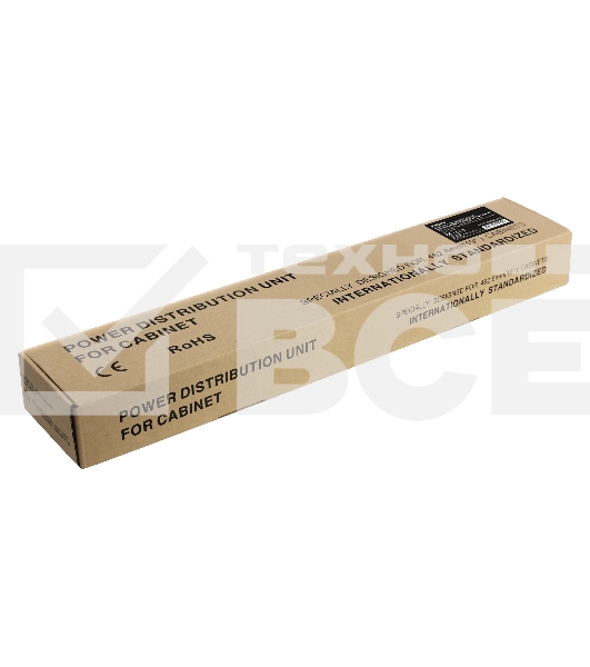 Блок розеток горизонтальный ExeGate ServerPro PDU-19H609 Al-6S-C14-2, 19