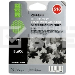 Картридж струйный Cactus CS-PG510 черный (15 мл) для Canon Pixma MP240/MP250/MP260/MP270/MP480/MP490/MP492/MX320/MX330, фото 1