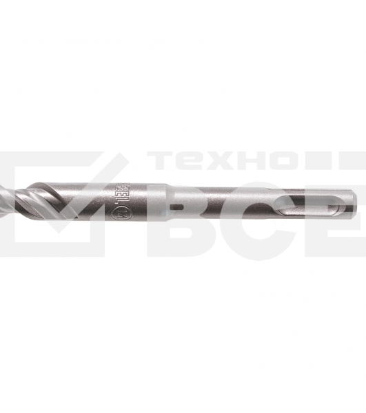 Бур по бетону, двойная спираль, Cobalt W-tip, 14x310 мм, SDS PLUS Denzel