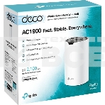 Бесшовный Mesh роутер TP-Link Deco S7 (DECO S7(1-PACK)) AC1900 10/100/1000BASE-TX белый, фото 1