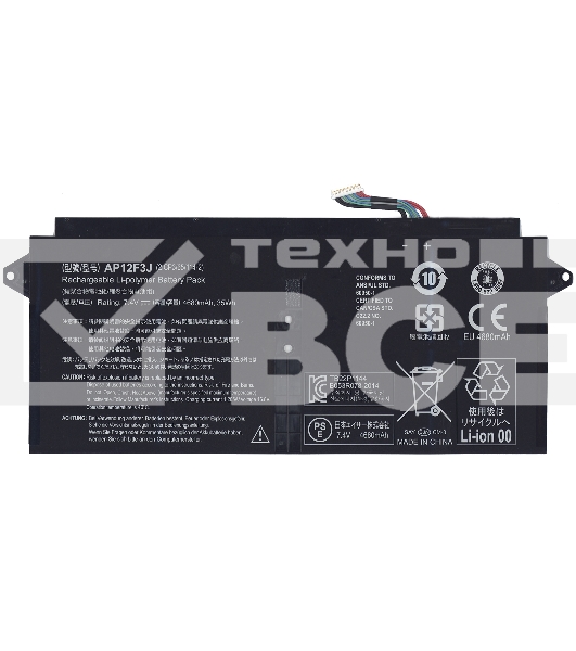 Аккумулятор для ноутбука Acer Aspire S7-391,4680mAh, 7.4V