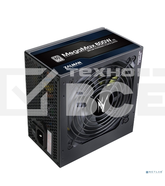 Блок питания Zalman ZM800-TXII, 800Вт, 80 PLUS, 120мм, черный
