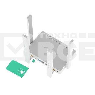 Интернет-центр Keenetic KN-4910 с модемом 4G, Mesh Wi-Fi 5 AC1200 и 4-портовым Smart-коммутатором
