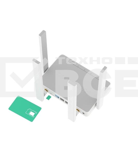 Интернет-центр Keenetic KN-4910 с модемом 4G, Mesh Wi-Fi 5 AC1200 и 4-портовым Smart-коммутатором