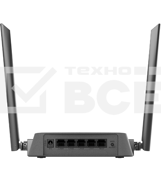 Роутер беспроводной D-Link DIR-615/Z1A 10/100BASE-TX