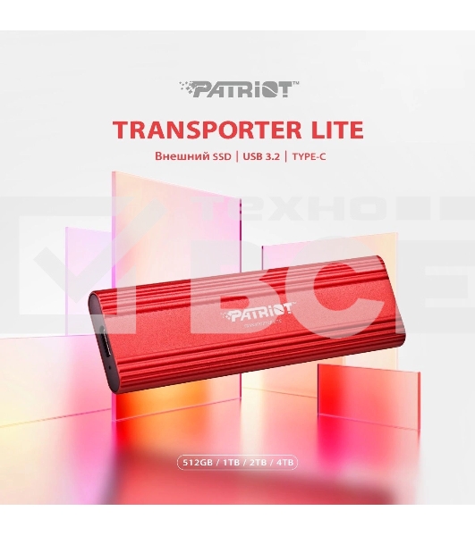 Внешний накопитель SSD PATRIOT PTPL4TBPEC 4TB USB-C EXT.