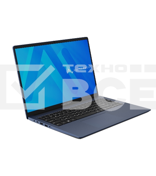 Ноутбук Maibenben M645 темно-синий M6451SP0HURE0 16