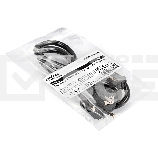 Кабель питания ExeGate Special PC-1S (Евровилка Schuko->C13, 3*1.0mm2, CCA, черный, 1м)