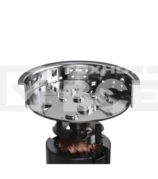 Измельчитель отходов Kuppersberg WS 750 V, High-Tech, мощность 750 Вт, 3800-4200 об/мин, защита от перегрева, авто выключение, DC мотор, шумоизоляция, уровень шума 70 дБ, цвет винный