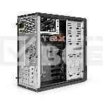 Компьютерный корпус Minitower ExeGate MA-371X-UNS400 (mATX, БП UNS400 с вент. 12см, 2*USB+2*USB 3.0, аудио, черный), фото4