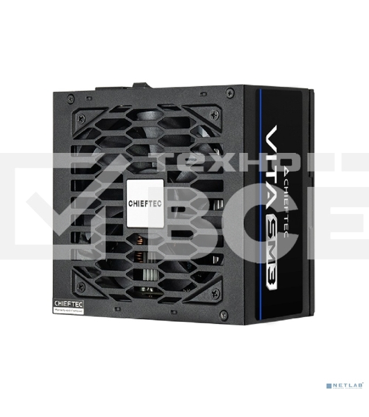 Блок питания Chieftec Vita SM3 BPX-750-C (ATX 3.1, 750W, 80 PLUS BRONZE, Active PFC, 120мм fan, Semi-modular Cable Management) Retail