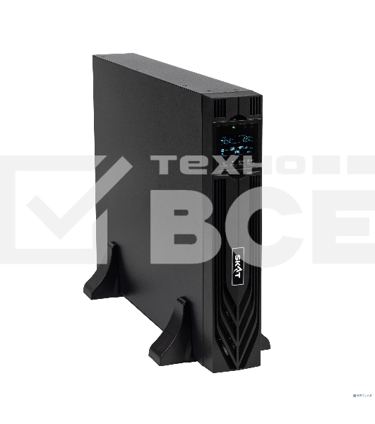 Источник бесперебойного питания Бастион SKAT-UPS 3000-RACK-ON P3, 3000 Вт, On-Line, синус, внешн. АКБ 72В, 2хSchuko+1xC19 (8774)