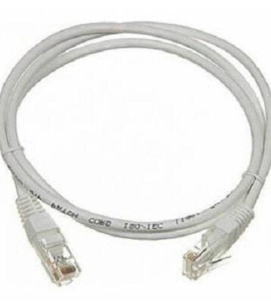 Патч-корд LANMASTER LAN-PCEXT/U5E-3.0-GY UTP RJ-45 мод.-вилка RJ-45 cat.5e 3м серый LSZH (уп.:1шт)