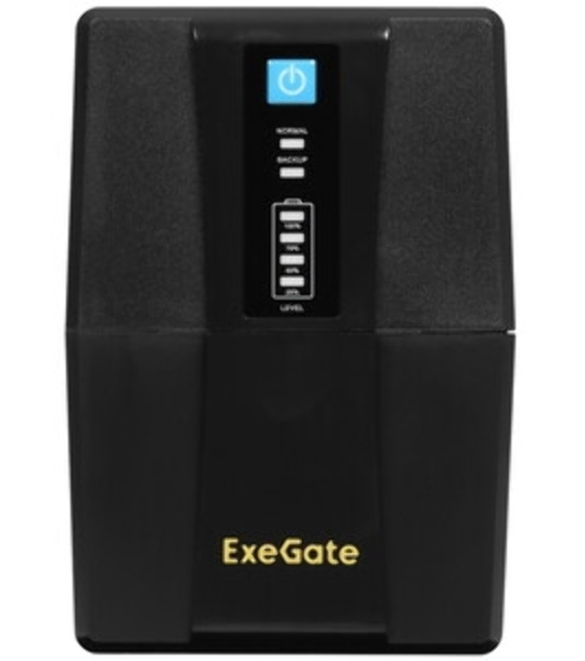 Источник бесперебойного питания ExeGate EX292774RUS SpecialPro UNB-800.LED.AVR.4C13.RJ.USB 800VA/480W, LED, AVR, 4*C13, RJ45/11, USB, металлический корпус, черный