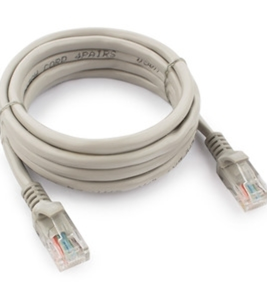 Патч-корд FTP Cablexpert cat.5e, 3м, литой, многожильный серый