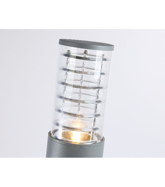 Светильник Ambrella light ST2534 GR/CL серый/прозрачный IP54 E27 max 40W D108*800