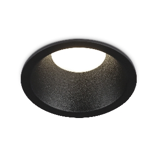 Встраиваемый точечный светильник Ambrella light TN102806 BK черный GU5.3 D81*50