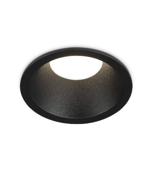 Встраиваемый точечный светильник Ambrella light TN102806 BK черный GU5.3 D81*50