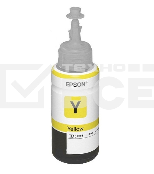 Чернила для EPSON C13T66444A Epson L100 (yellow) 70 мл