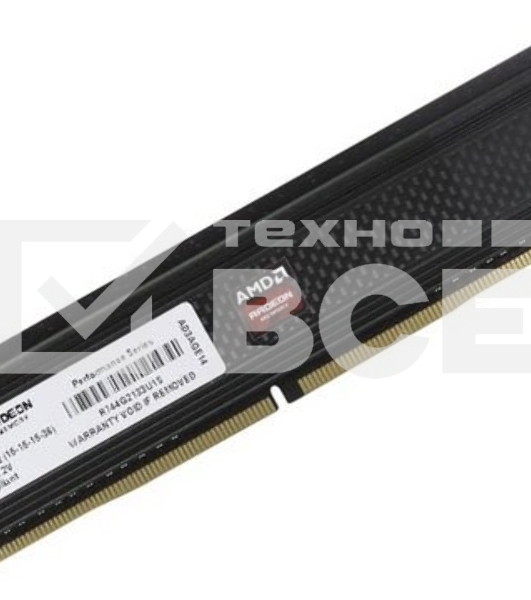 Оперативная память AMD Radeon R7, DDR4, 8GB (1x8GB), 2133MHz, CL15, OEM