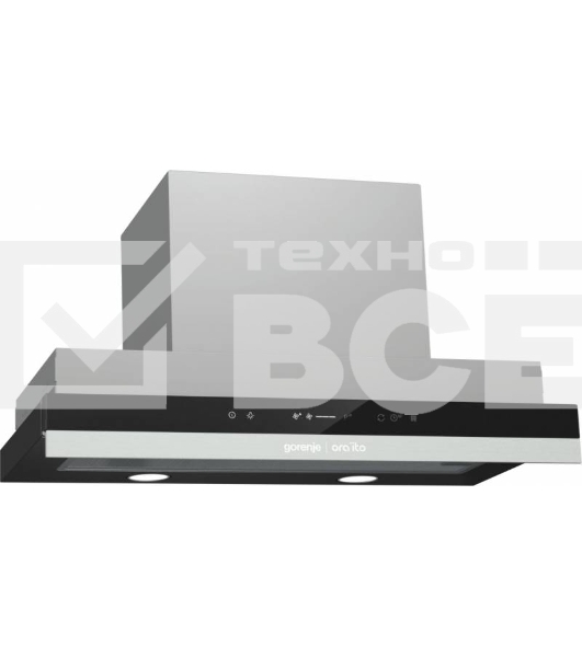 Вытяжка встраиваемая Gorenje BHP643ORAB черный управление: сенсорное (1 мотор)