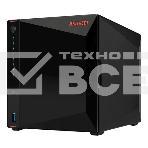 Сетевое хранилище ASUSTOR AS5304T 4-Bay NAS/Media player/Intel Celeron J4105 1.5GHz, up to 2.5 GHz(Quad-Core), 4GB SO-DIMM DDR4, noHDD(HDD,SSD),/2x2,5GbE(LAN)/3xUSB3.2,HDMI/4ip camera license ; 90IX0181-BW3S10, фото10