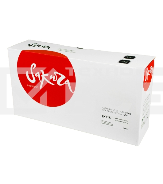 Картридж лазерный Sakura TK715 для Kyocera KM-3050, KM-4050, KM-5050, черный, 34 000 к.