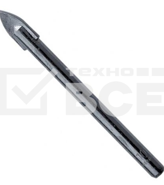 Буры,сверла,долото Makita D-25149 Сверло д\стекла\кафеля, 6х65мм,хв-цилиндр,острие конус