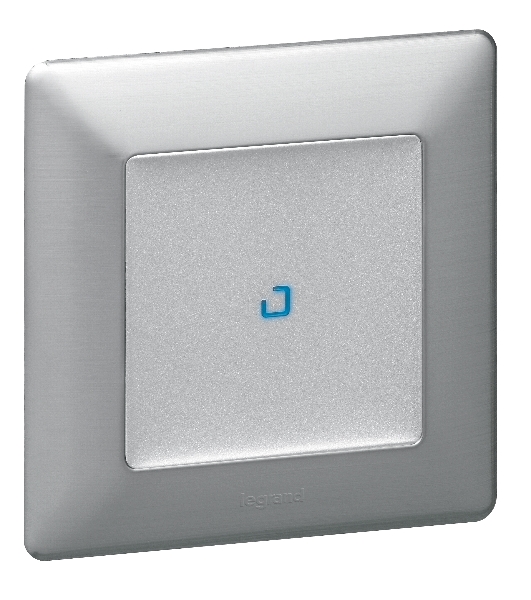 Рамка 'Алюминий'. 1-постовая универсальная Valena LIFE