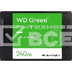 Накопитель SSD WD Green WDS240G3G0A, 240Gb, SATA III, 2.5