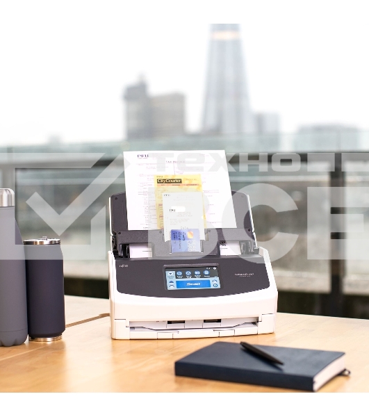 Документ сканер Fujitsu ScanSnap iX1600 А4, двухсторонний, 40 стр/мин, автопод. 50 листов, сенсорный дисплей, Wi-Fi, USB 3.2