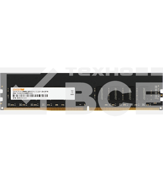 Оперативная память Digma, DDR4, 16GB (1x16 GB), 3200 MHz, CL22, DIMM