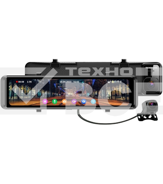 Видеорегистратор TrendVision MR-1100 черный 2Mpix 2160x3840 2160p 150гр. GPS SA 223