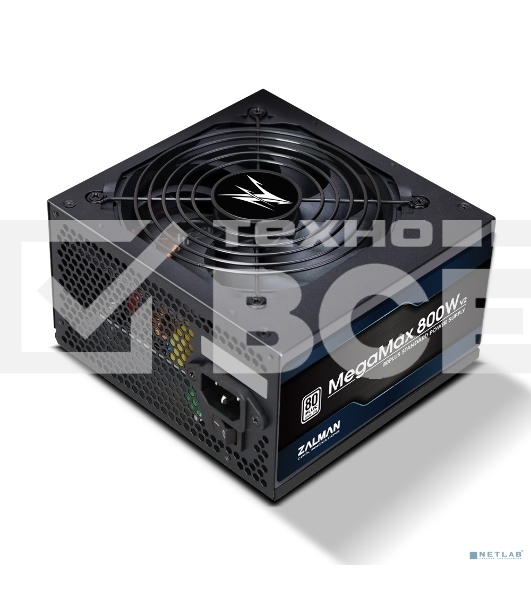 Блок питания Zalman ZM800-TXII, 800Вт, 80 PLUS, 120мм, черный