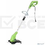 Триммер электрический GREENWORKS GST5033 21217 нижний двигатель 500Вт леска 1.6мм 33см, фото11