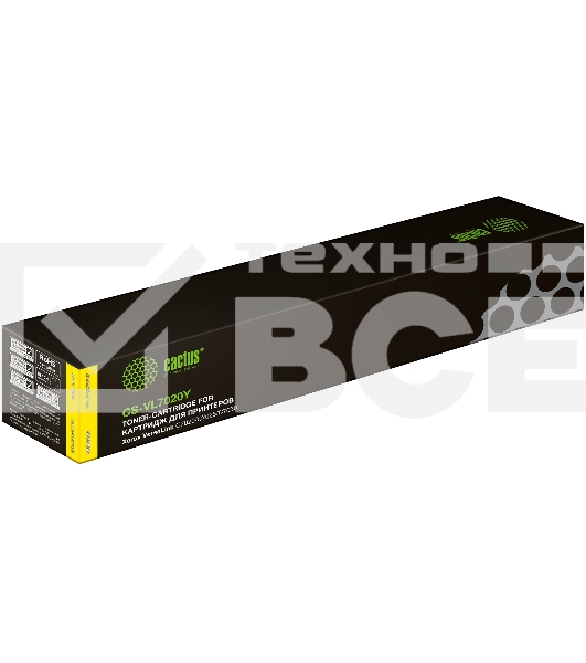 Картридж лазерный Cactus CS-VL7020Y 106R03746 желтый (16500стр.) для Xerox VersaLink C7020/C7025/C7030