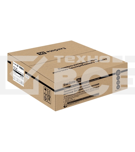 Источник бесперебойного питания ExeGate 1U ServerRM UNL-1200.LCD.AVR.8C13.RJ.USB.1U <1200VA/720W, LCD, AVR, 8*C13, RJ, USB, 1U, установка в стойку, Black>