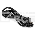 Кабель питания ExeGate Special PC-3S (Евровилка Schuko->C13, 3*1.0mm2, CCA, черный, 3м), фото2