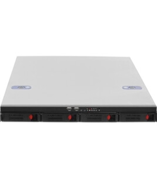 Серверный корпус ExeGate Pro 1U660-HS04 (RM 19', высота 1U, глубина 660, без БП, 4xHotSwap, USB)