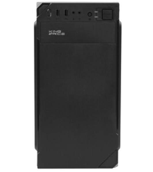 Компьютерный корпус KingPrice KPCC-MN209 черный без БП mATX 1x80мм 2x120мм 2xUSB 2.0 audio