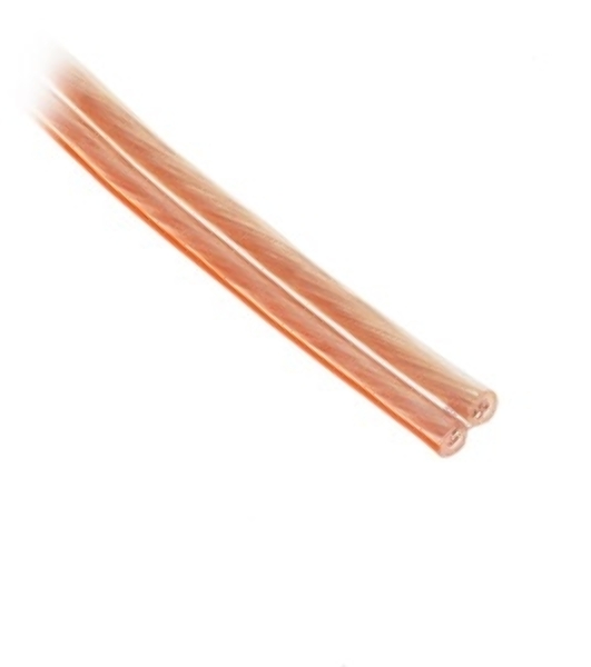 Акустический кабель Cablexpert CC-TC2x2,5-100M, прозрачный, 100 м, на катушке