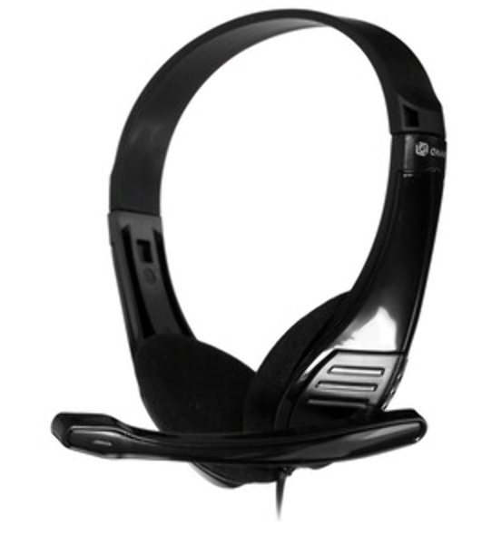 Гарнитура Oklick HS-M150 чёрный, проводная, 3.5 мм