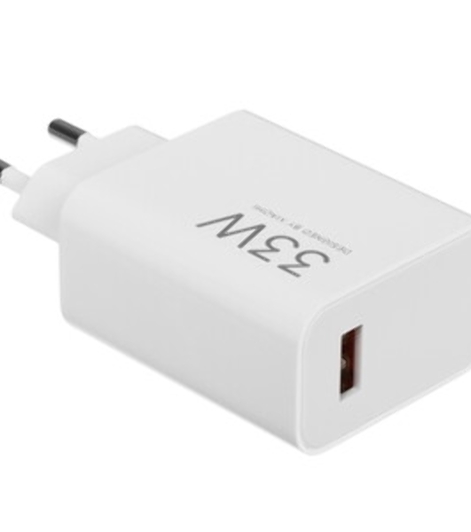 Сетевое зарядное устройство Xiaomi BHR9956EU 33W 3A (PD) USB универсальное белый