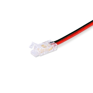 Соединитель гибкий односторонний COB 12/24V для лент 5mm (2 конт.) (10шт)