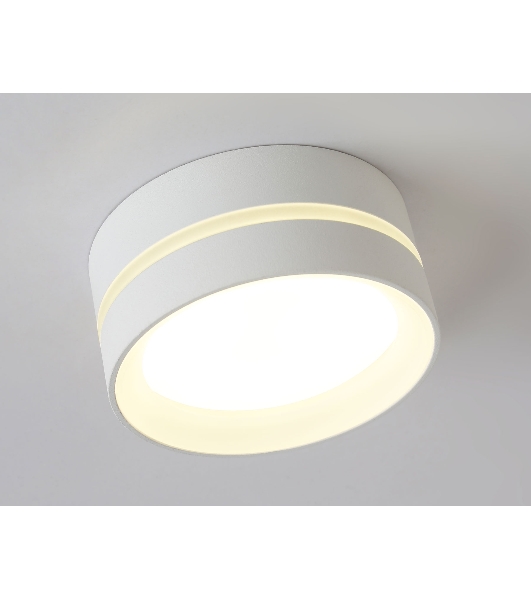 Светильник Ambrella light TN5388 SWH/FR белый песок/белый матовый GX53 IP44 D85*41