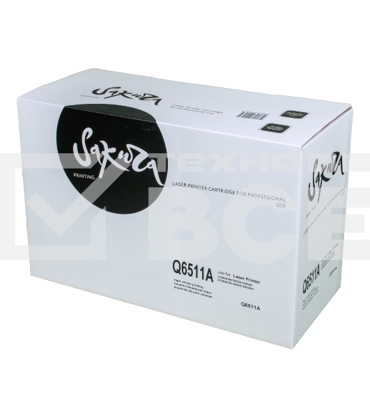 Картридж лазерный Sakura Q6511A для HP LaserJet 2410/2410n/2420/2420n/2420d/2420dn/2430/2430n/2430t/2430tn, черный, 6000 к.