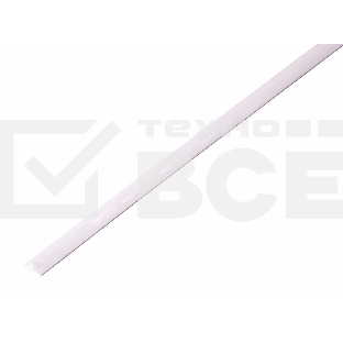 Трубка термоусадочная 4.0/2.0 1м бел. Rexant 20-4001