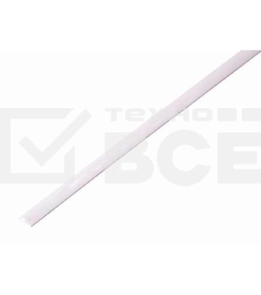 Трубка термоусадочная 4.0/2.0 1м бел. Rexant 20-4001
