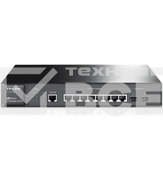Коммутатор TP-Link SMB TL-SG3210 JetStream 8-Port Gigabit L2 Lite Managed Switch with 2 SFP Slots