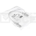 Патч-корд ExeGate EX286375RUS UTP-RJ45-RJ45-5e-0,3M-LSZH-GY, UTP, cat.5e, LSZH, 0.3м, серый, фото2